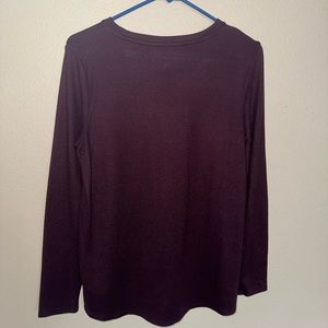 Maroon American Eagle Long Sleeve